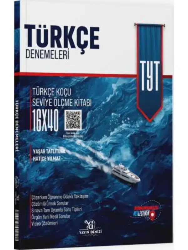 Yayın Denizi TYT Türkçe 16 x 40 Branş Denemeleri