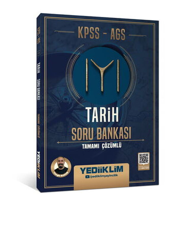 Yediiklim KPSS AGS Tarih Tamamı Çözümlü Soru Bankası