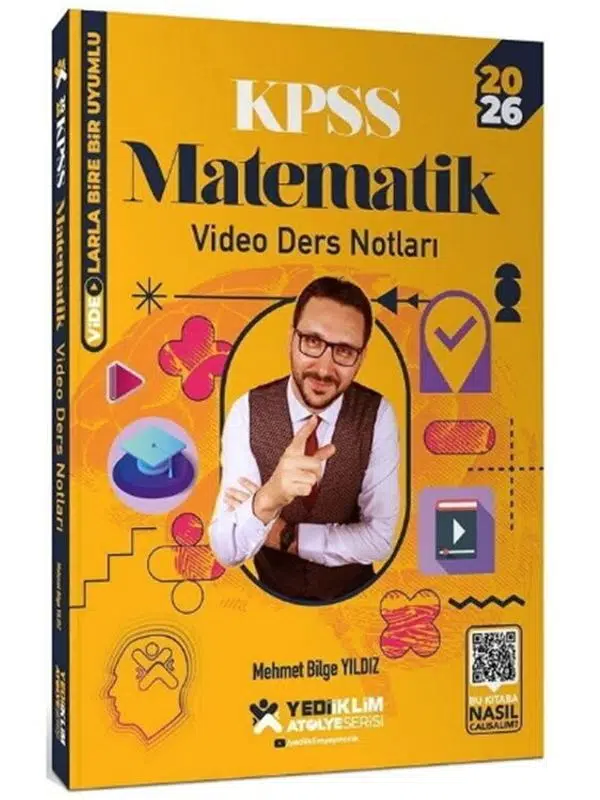 Yediiklim Yayınları 2026 KPSS Matematik Atölye Video Ders Notları