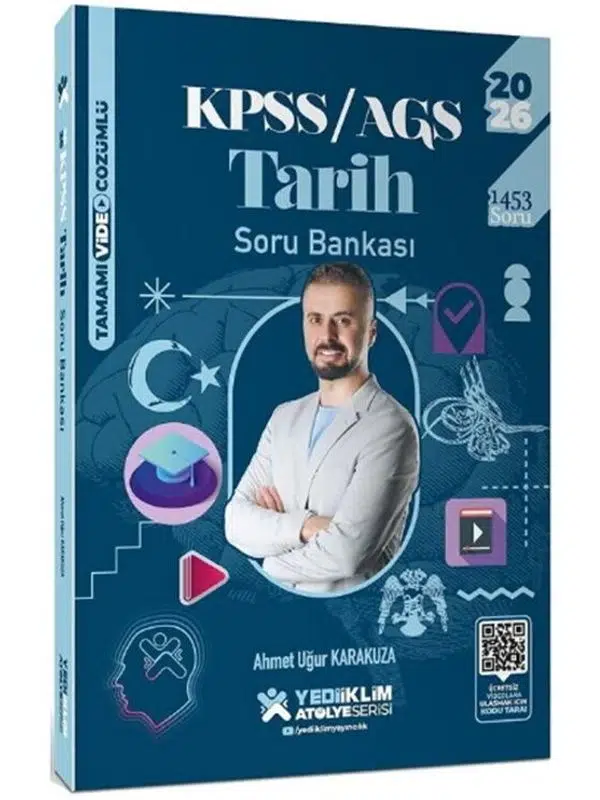 Yediiklim Yayınları 2026 KPSS Tarih Atölye Soru Bankası