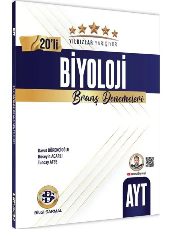 Yıldızlar Yarışıyor AYT Biyoloji 20 li Branş Denemesi
