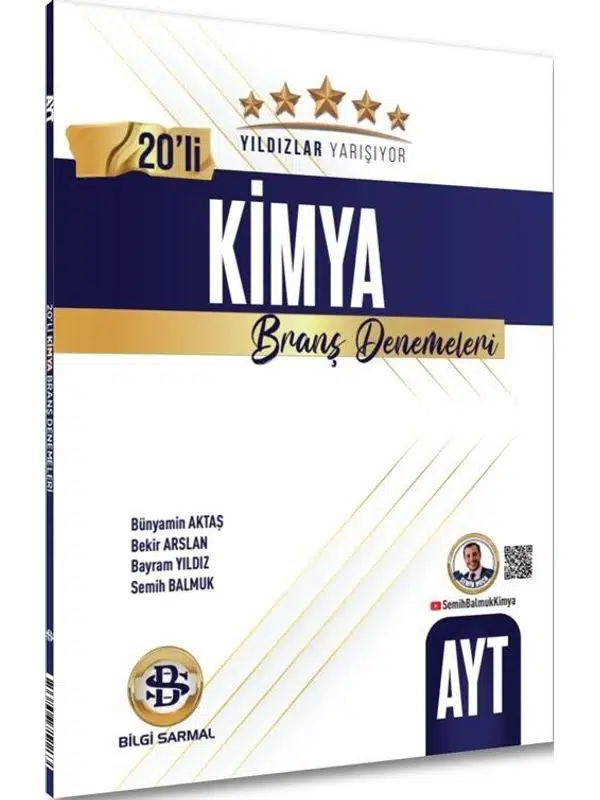 Yıldızlar Yarışıyor AYT Kimya 20 li Branş Denemesi
