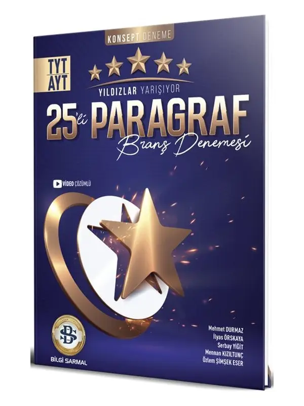 Yıldızlar Yarışıyor TYT AYT Paragraf 25 li Branş Denemesi