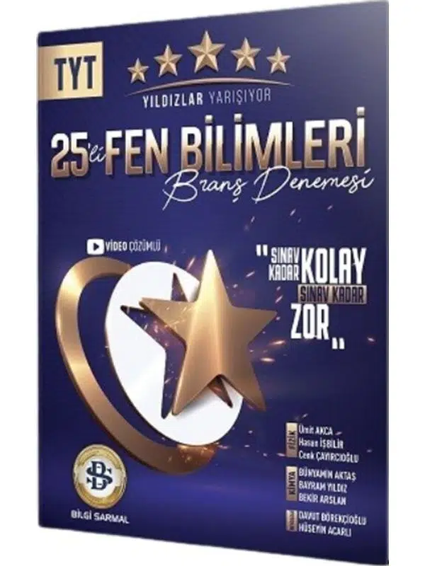 Yıldızlar Yarışıyor TYT Fen Bilimleri 25 li Branş Denemesi