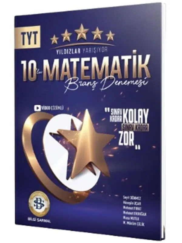 Yıldızlar Yarışıyor TYT Matematik 10 lu Branş Denemesi